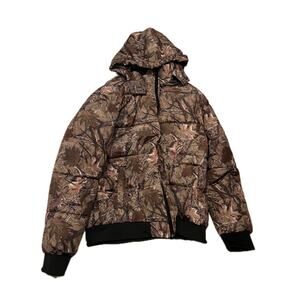 Nova Mens Mossy Oak Pattern JacketField Coat Mens XXL